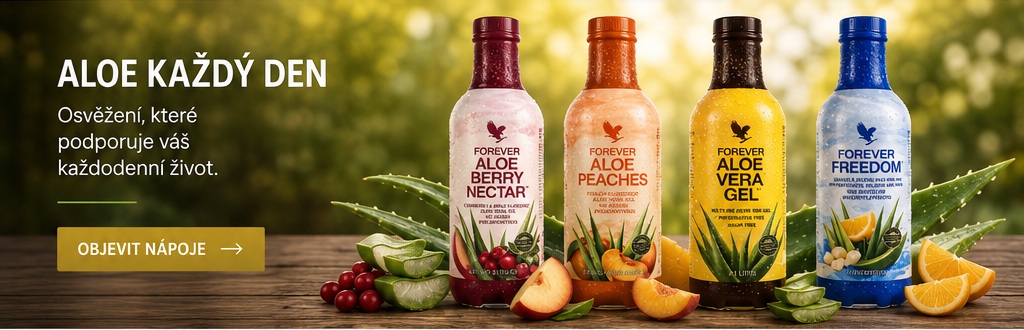Aloe každý den – Aloe Vera nápoje Forever
